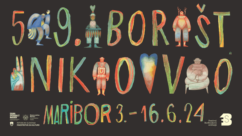 Borštnikovo 2024 festival branding and campaign